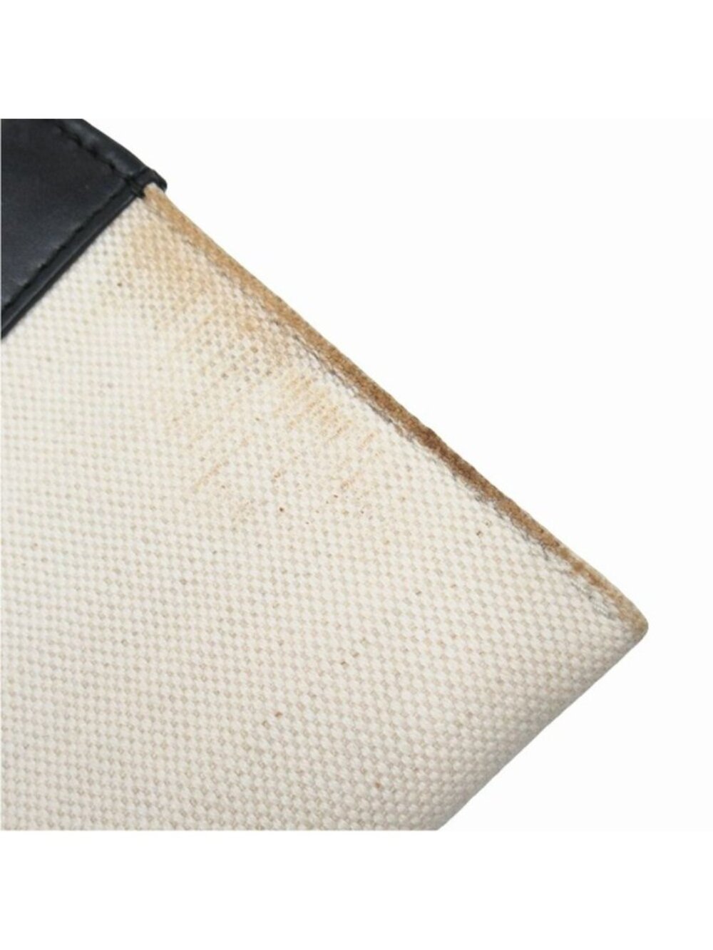 ★SOLD★ Balenciaga Cabas XS 2-Way Shoulder Hand Bag Canvas Leather Logo Natural - Picture 8 of 9